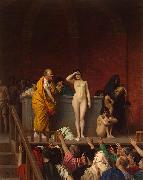 Jean-Leon Gerome Slave Market in Rome oil painting artist